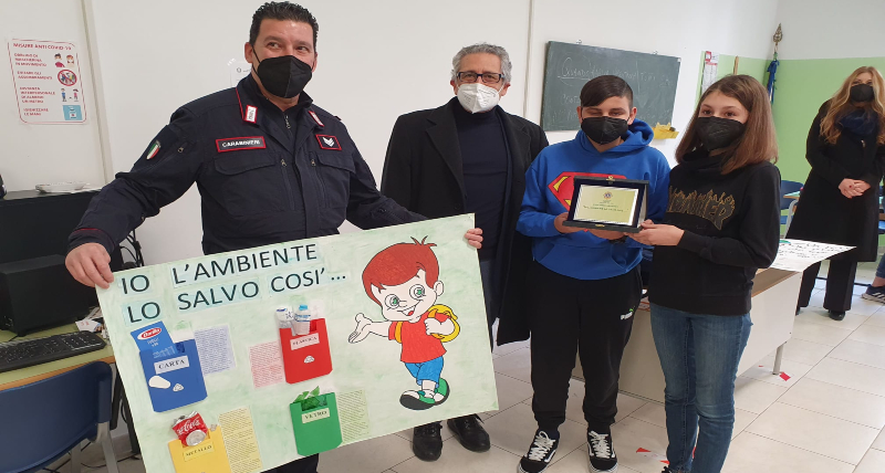 Castrovillari, premiati i vincitori del concorso artistico Io l’ambiente lo salvo così
