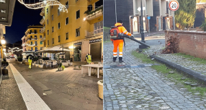 Cosenza, pulizia e decoro urbano nel periodo natalizio: plauso dalla giunta