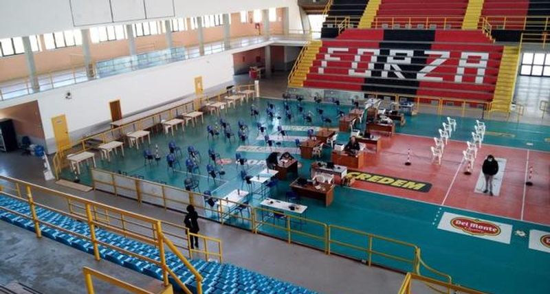 Hub vaccinale di Corigliano-Rossano