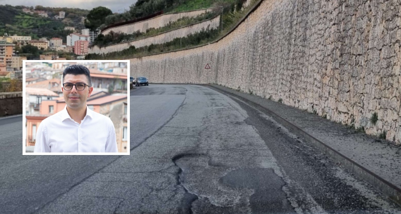 Il Consigliere Francesco Spadafora scrive al sindaco di Cosenza Si metta in sicurezza l’arteria stradale di Via Donato Morelli