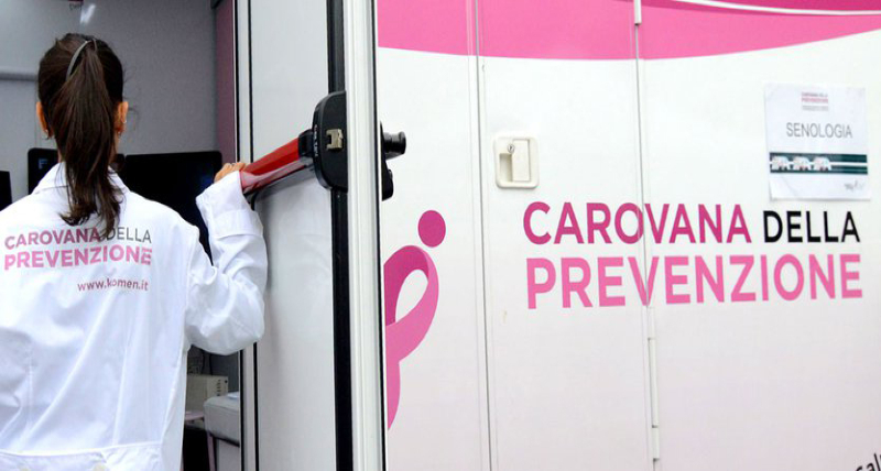 La Carovana della Prevenzione fa tappa in Calabria un tour di 3 giorni dedicato alla tutela della salute delle donne
