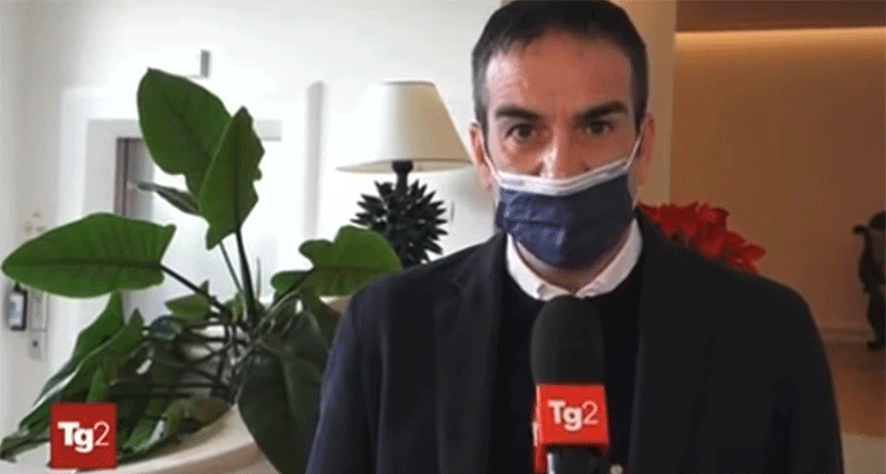 Roberto Occhiuto al Tg2