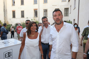 Simona Loizzo, Roberto Occhiuto, Matteo Salvini