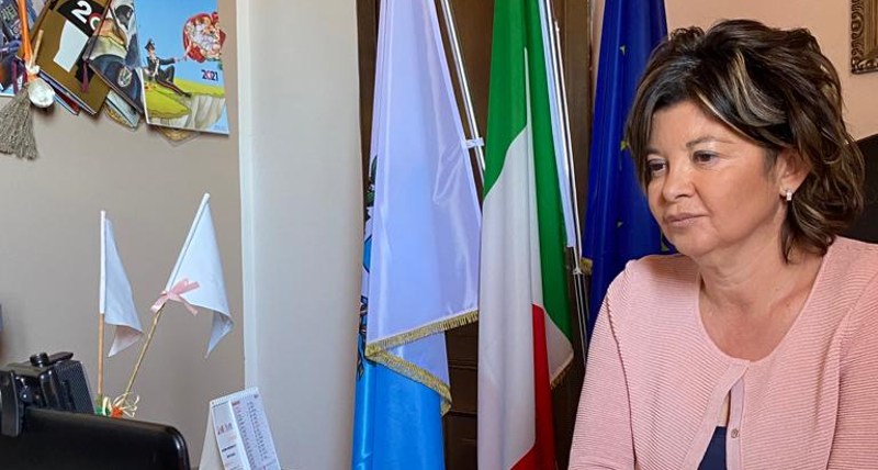 Sindaco Rosanna Mazzia Roseto Capo Spulico