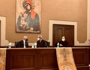 conferenza stampa di presentazione del calendario degli eventi che si svolgeranno in occasione dell’VIII centenario della consacrazione della Cattedrale di Cosenza.