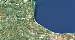corografia-tracciato-progetto-Sibari-Corigliano-Rossano