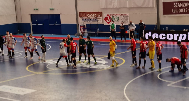Futsal, un pareggio amaro a Bernalda per la Pirossigeno città di Cosenza
