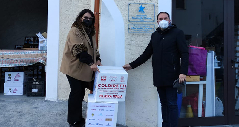 L'ASSOCIAZIONE MARINELLA BRUNO RINNOVA LA COLLABORAZIONE CON COLDIRETTI CALABRIA