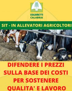 Locandina sit-in Coldiretti 17 febbraio 2022
