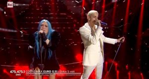Loredana Bertè e Achille Lauro a Sanremo