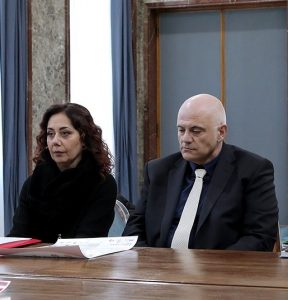 Rosa Martirano e il Prof.Francesco Zinno