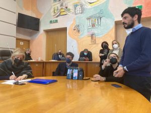 un momento della commissione