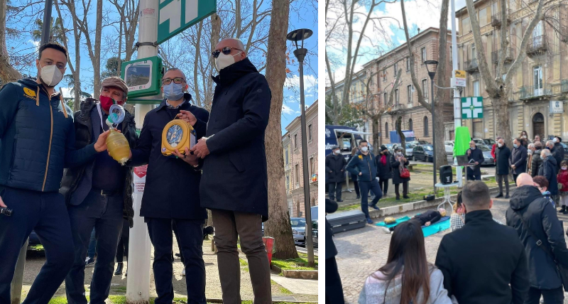 Cosenza, consegnato primo di 10 defibrillatori che saranno collocati in città