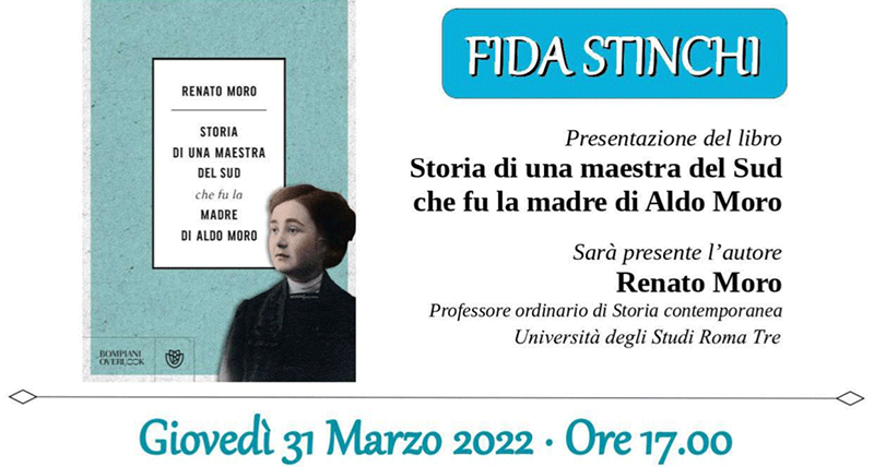 La Città di Cosenza ricorda la figura di Fida Stinchi madre di Aldo Moro