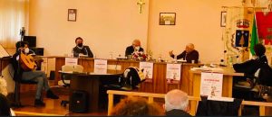 Un momento della presentazione del libro di Massimo Veltri