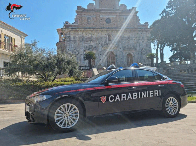Carabinieri a Montalto Uffugo