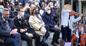 Cosenza, inaugurata la Fiera di San Giuseppe: emozioni per la violinista ucraina Olga Mykhailiuk