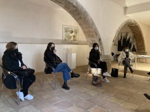 le partecipanti alla riunione