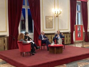 Cosenza, Riccardo Nencini ha presentato il libro "Condannato a morte"