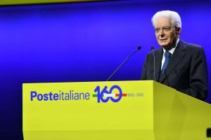 160 anni Poste Italiane: il Presidente Sergio Mattarella
