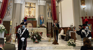 Il Sindaco Franz Caruso alle solenni celebrazioni per la Festa del Santissimo Crocifisso
