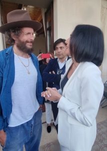 Jovanotti e Giusi Princi