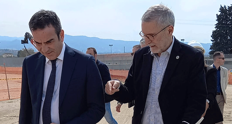 Roberto Occhiuto e Ferdinando Laghi