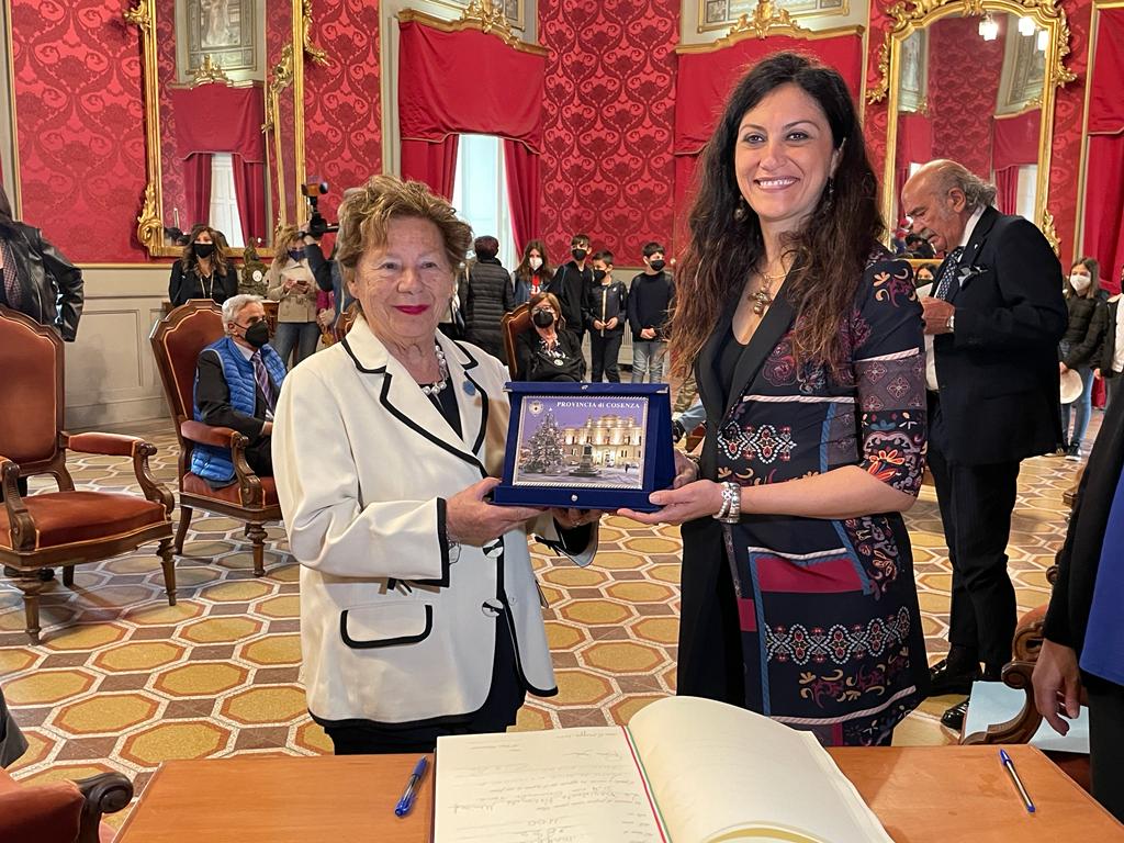 Rosaria Succurro ha incontrato la Presidente di Unicef Italia Carmela Pace