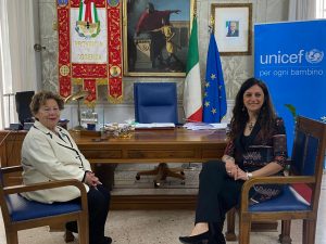 Rosaria Succurro ha incontrato la Presidente di Unicef Italia Carmela Pace