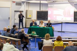 Un momento del focus sul vino all'Unical