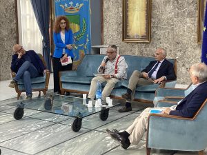 un momento della presentazione del libro di Filippo Veltri