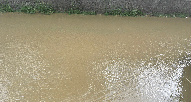 Bomba d'acqua fra Cosenza e Rende, strade allagate: forti disagi alla viabilità