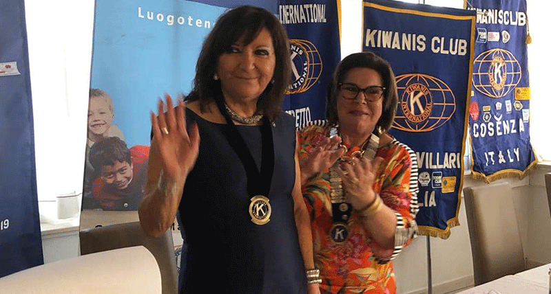 Cosenza, nasce il Club Kiwanis "Città degli Enotri"