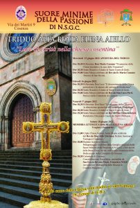 Il programma dettagliato delle celebrazioni triduo Beata Elena Aiello