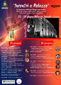 Il 25 e 26 giugno, "Incontri a Palazzo" a Cerisano con attori, scrittori e stilisti