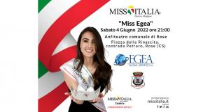 Miss Italia Calabria 2022 ai nastri di partenza: il 4 giugno a Rose