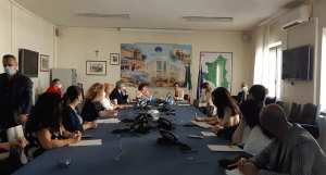 Tavolo Abramo CC con il viceministro del Mise Alessandra Todde
