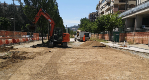 I lavori di completamento del Parco Urbano di Cosenza