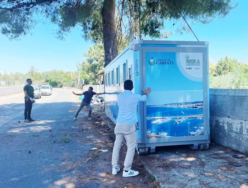 Raccolta differenziata, a Cariati arrivano le mini isole ecologiche