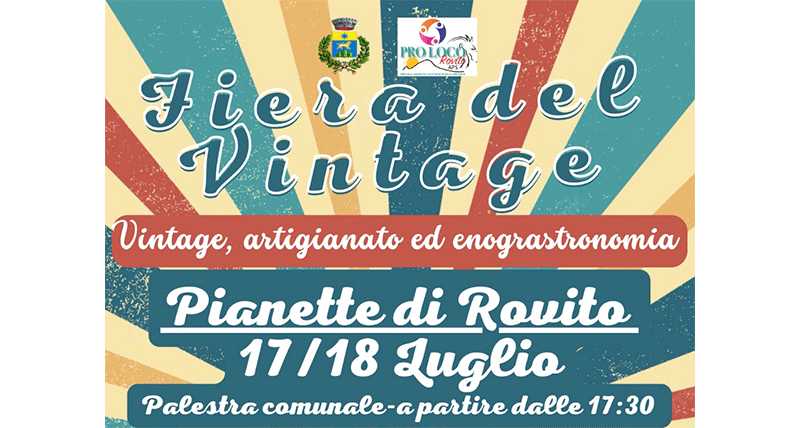 Fiera del vintage Rovito