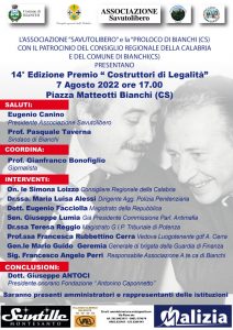 Premio Costruttori della legalità