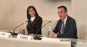 Roberto Occhiuto e Giusi Princi