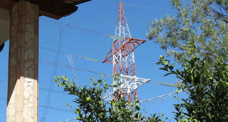 Elettrodotto a Montalto Uffugo