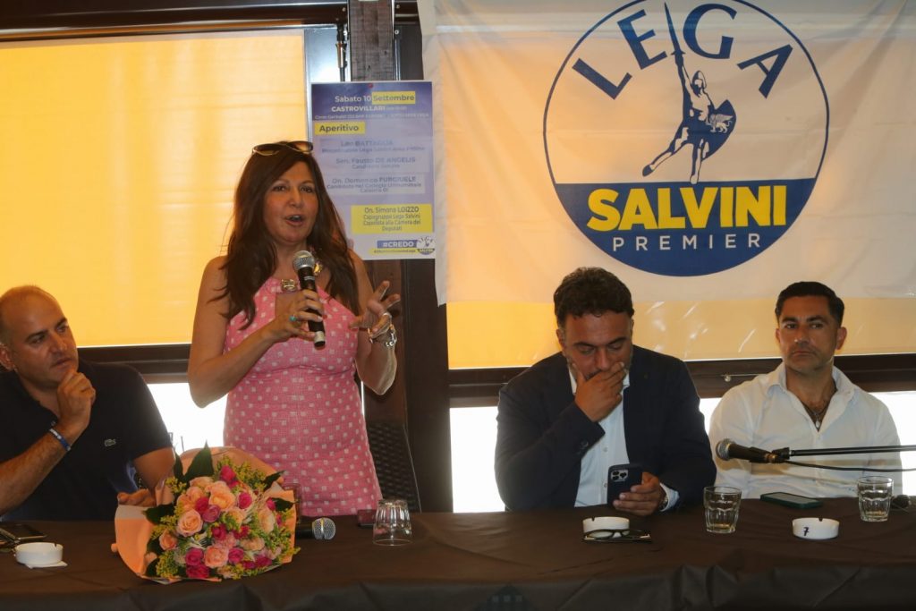 Manifestazione Lega a Castrovillari, Loizzo: "Votate i calabresi"