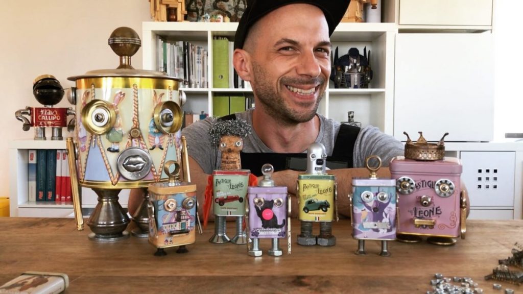 Massimo Sirelli e i suoi robot