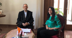 Mons Francesco Nolè e Rosaria Succurro