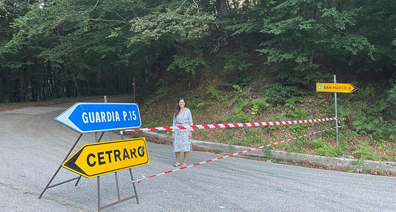 Per la Presidente Succurro non è più tollerabile la chiusura della SS 283
