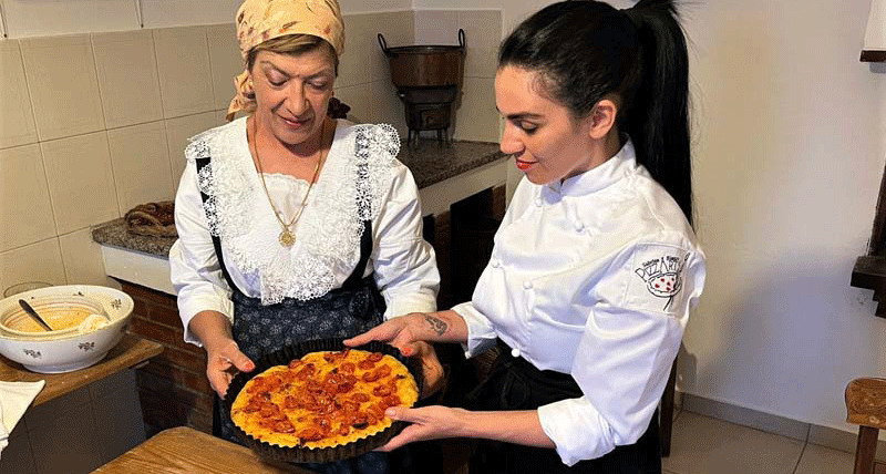 Rosetta e Sabrina mostrano la Gabamarita