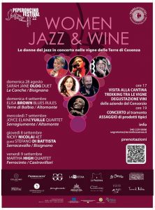 locandina WOMEN JAZZ & WINE