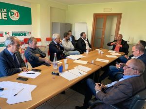 Anci Calabria - incontro con gruppo consiliare regionale del Pd